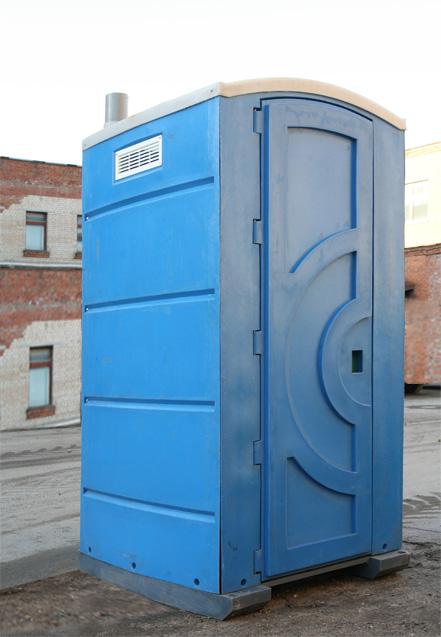 Туалетная кабина «Мегаполис» с одним баком
